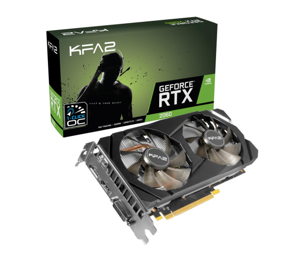 KFA2 GeForce RTX 2060 1-Click OC 6GB GDDR6